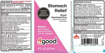 PDP/Package - 63554 Caseys Stomach Relief paint